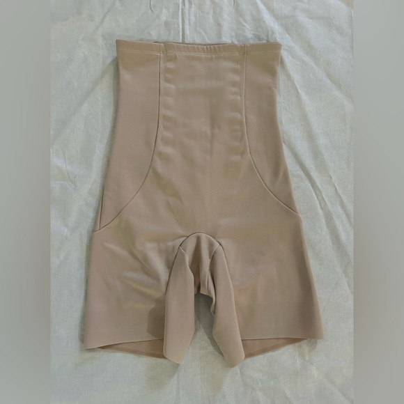 Miraclesuit Women Shape Away Extra Firm High Waist Thigh Slimmer 2919 Beige Sz S - Picture 2 of 7